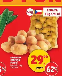 Penny Market BRAMBORY KONZUMNÍ POZDNÍ balené, 5 kg nabídka