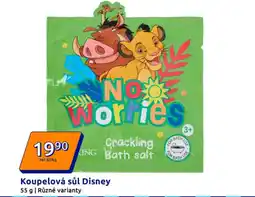 Action Koupelová sůl Disney nabídka