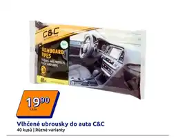 Action Vlhčené ubrousky do auta C&C nabídka