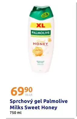 Action Sprchový gel Palmolive Milks Sweet Honey nabídka