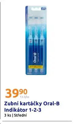 Action Zubní kartáčky Oral-B Indikátor 1-2-3 nabídka
