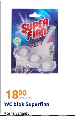 Action WC blok Superfinn nabídka