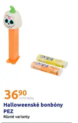 Action Halloweenské bonbóny PEZ nabídka