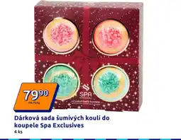 Action Dárková sada šumivých koulí do koupele Spa Exclusives nabídka