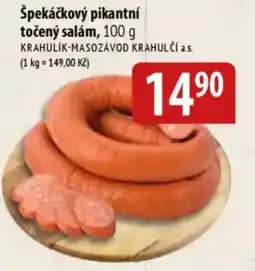 Bala Špekáčkový pikantní točený salám nabídka