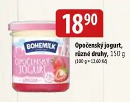 Bala BOHEMILK Opočenský jogurt nabídka