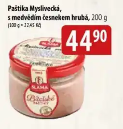 Bala Paštika Myslivecká, s medvědím česnekem hrubá nabídka