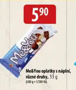 Bala Me&You oplatky s náplní nabídka