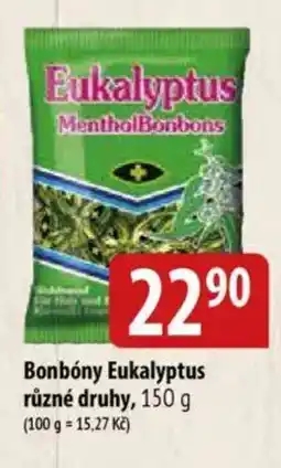 Bala Bonbóny Eukalyptus nabídka