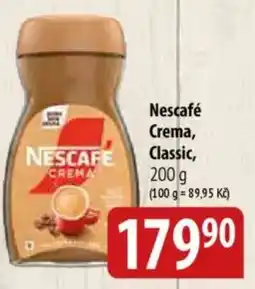 Bala Nescafé Crema, Classic nabídka