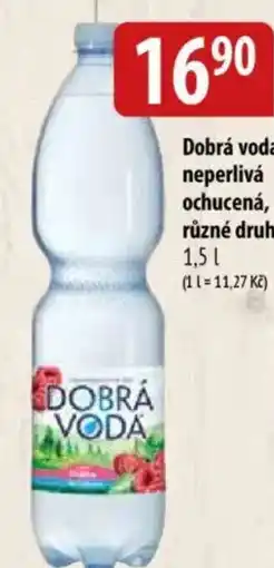 Bala Dobrá voda neperlivá ochucená nabídka