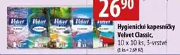 Bala Hygienické kapesníčky Velvet Classic nabídka