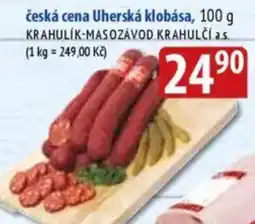 Bala Česká cena Uherská klobása nabídka