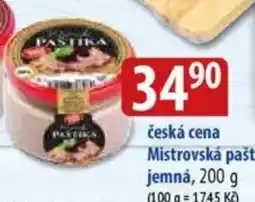 Bala Česká cena Mistrovská paštika jemná nabídka
