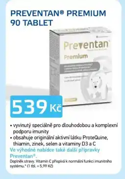 Lékárna AGEL Preventan® Premium nabídka