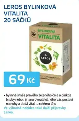 Lékárna AGEL Leros Bylinková vitalita nabídka