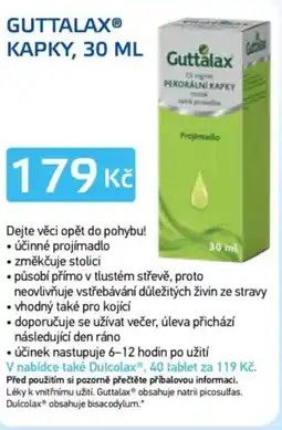 Lékárna AGEL Guttalax kapky nabídka