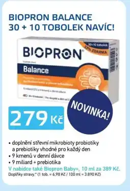 Lékárna AGEL Biopron balance nabídka