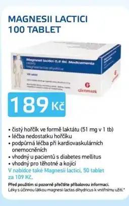 Lékárna AGEL Magnesii lactici nabídka