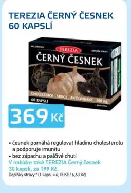 Lékárna AGEL Terezia černý česnek nabídka