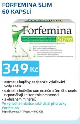 Lékárna AGEL Forfemina slim nabídka