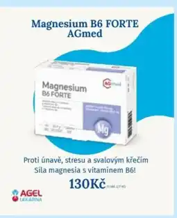 Lékárna AGEL Magnesium B6 Forte AGmed nabídka