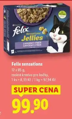 Lidl FELIX SENSATIONS nabídka