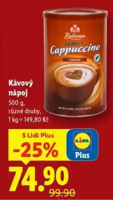 Lidl Bellarom Family Cappuccino Choco nabídka
