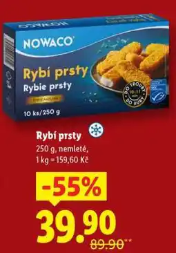 Lidl Rybí prsty nabídka