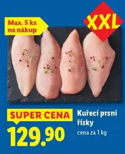 Lidl Kuřecí prsní řízky nabídka