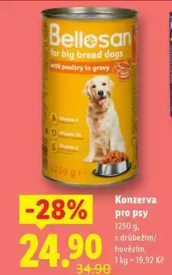Lidl Konzerva pro psy nabídka