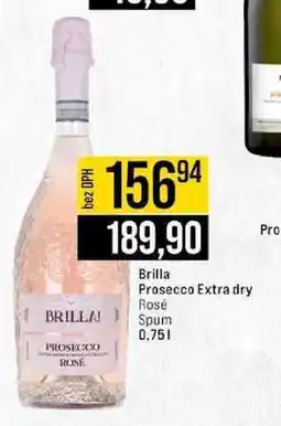 Jip Brilla Prosecco Extra dry Rosé Spum 0.75 l nabídka