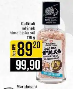 Jip Collitali mlýnek himalájská sůl 110 g nabídka