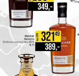 Jip Walcher Noisetto Oříškovo-rumový likér 21% 0,7 l nabídka