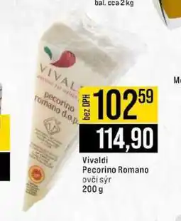 Jip Vivaldi Pecorino Romano ovčí sýr 200g nabídka