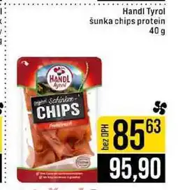 Jip Handl Tyrol šunka chips protein 40 g nabídka