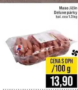 Jip Maso Jičín Deluxe párky 100 g nabídka