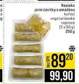 Jip Nasiako jarní závitky s omáčkou (5 x 50 g) 250 g nabídka