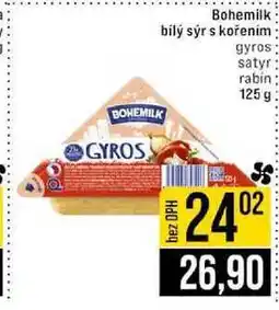 Jip Bohemilk bílý sýr s kořením 125 g nabídka
