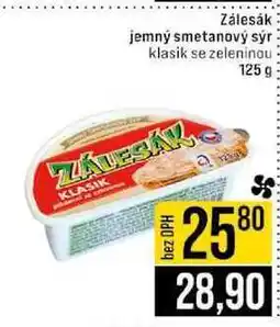 Jip Zálesák jemný smetanový sýr klasik se zeleninou 125 g nabídka