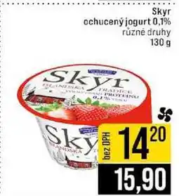 Jip Bohušovická mlékárna Skyr ochucený jogurt 0,1% 130 g nabídka