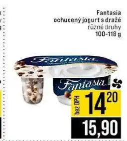 Jip Danone Fantasia ochucený jogurt s dražé 100 - 118 g nabídka