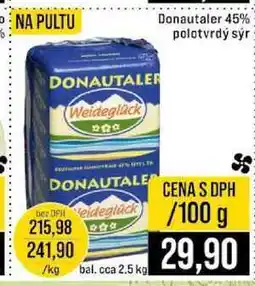 Jip Donautaler 45% polotvrdý sýr 100 g nabídka