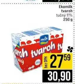 Jip Ekomilk tvaroh tučný 11% 250 g nabídka