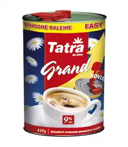 Jip Tatra Grand Easy open kondenzované neslazené mléko 9 % 410g nabídka