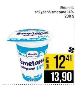 Jip Ekomilk zakysaná smetana 14% 200 g nabídka