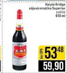 Jip Haiyin Bridge sójová omáčka Superior světlá 610 ml nabídka