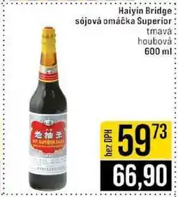 Jip Haiyin Bridge sójová omáčka Superior 600 ml nabídka