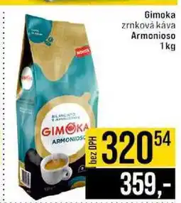 Jip Gimoka zrnková káva Armonioso 1kg nabídka