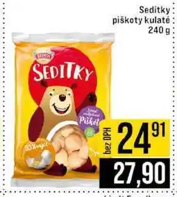 Jip Sedita Seditky piškoty kulaté 240 g nabídka